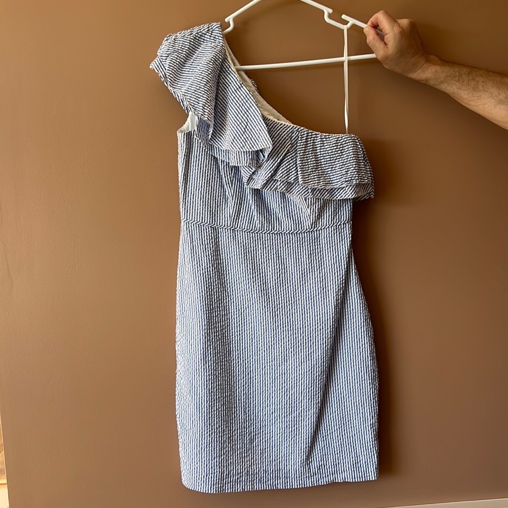 Seersucker Jcrew Dress - perfect condition - 2P